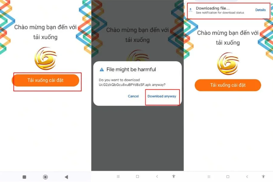 tải app sodo casino giao diện android